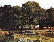 Alfred Sisley Kastanienallee in La Celle-Saint-Cloud painting